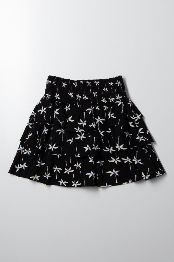 Palm Skirt Black (2)