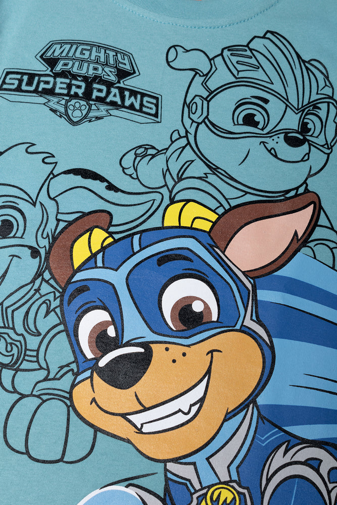 Paw Patrol Short Sleeve Pyjama Set Blue