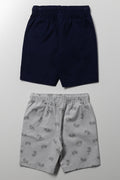 2 Pack Truck Shorts Navy And Grey (2)