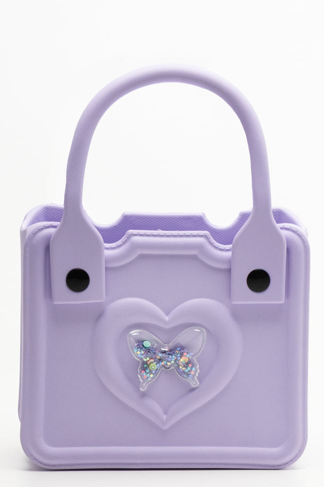 Heart Bag Purple