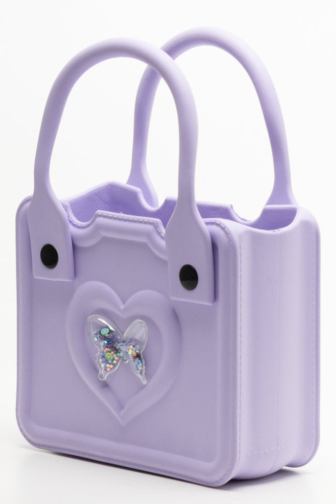 Heart Bag Purple