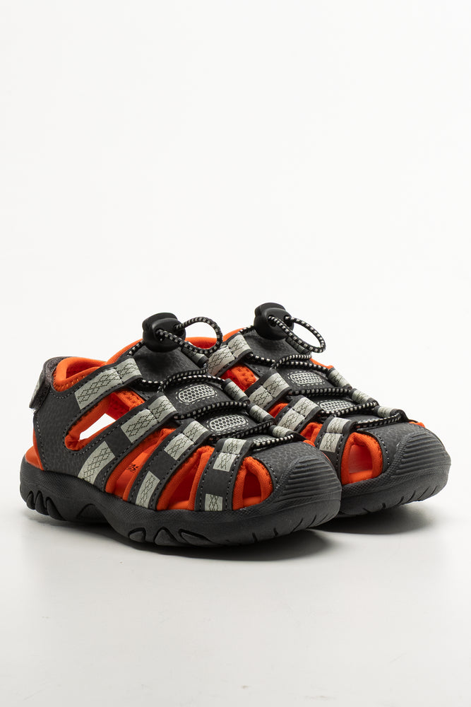 Closed Adventure Sandals Grey