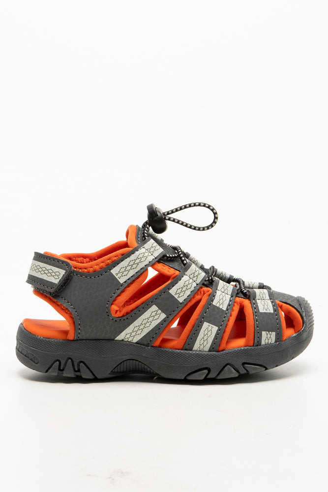 Closed Adventure Sandals Grey
