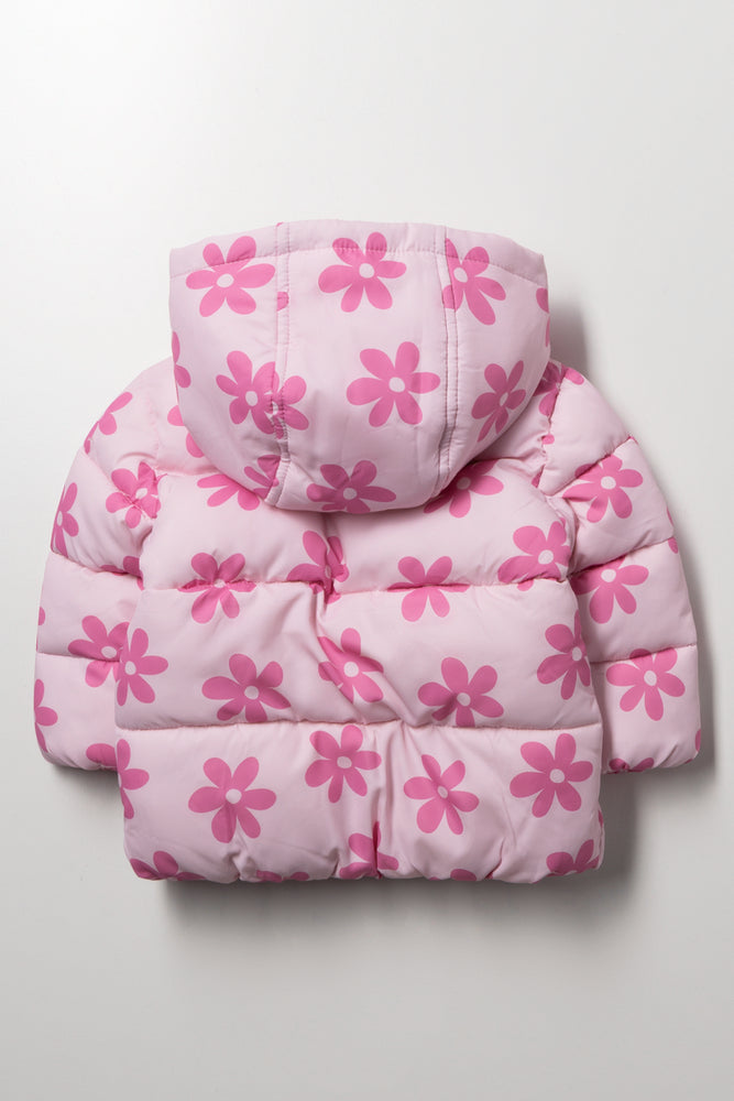 Puffer Jacket Pink (2)