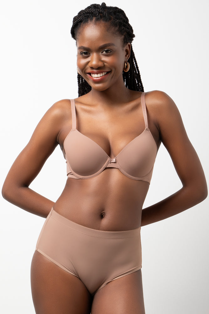 2 Pack T-Shirt Bra Natural