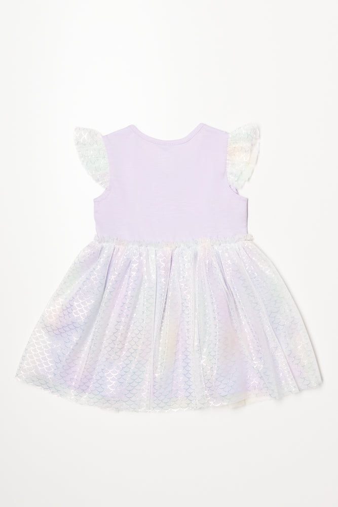 Tulle Party Dress Purple (2)