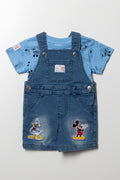 Paw Patrol Denim Dungaree Set Blue