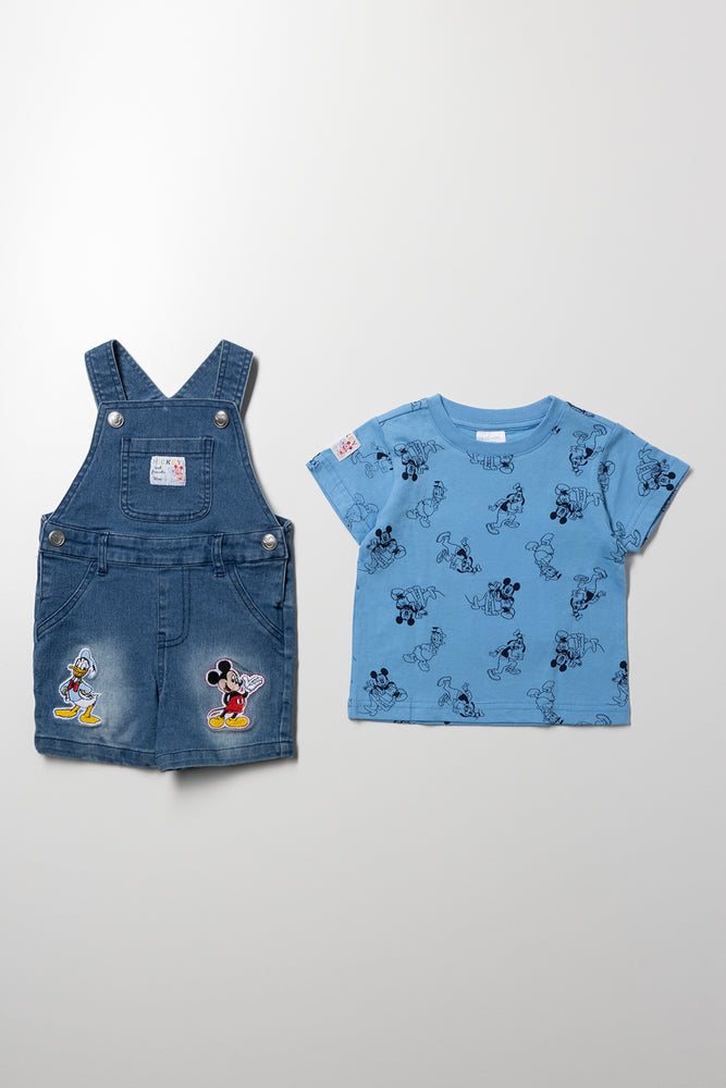 Paw Patrol Denim Dungaree Set Blue (2)