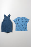 Paw Patrol Denim Dungaree Set Blue (3)