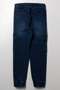 Denim Cargo Jogger Indigo (2)