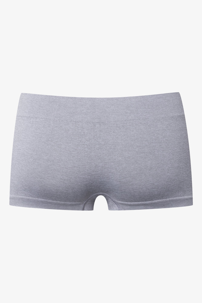 3 Pack Seamfree Boyleg Panties Grey, Pink And White (4)