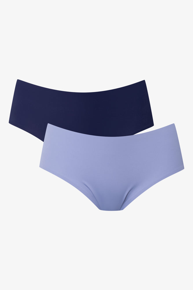 2 Pack Bonded Boyleg Panties Blue (1)