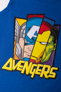 Avengers 2 Pack Sleeveless Vests Blue And Red (2)