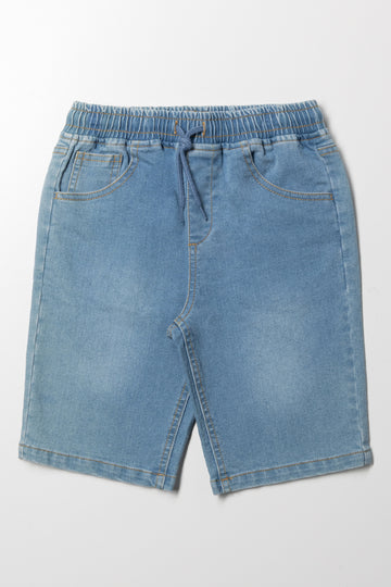 Denim Shorts Light Blue