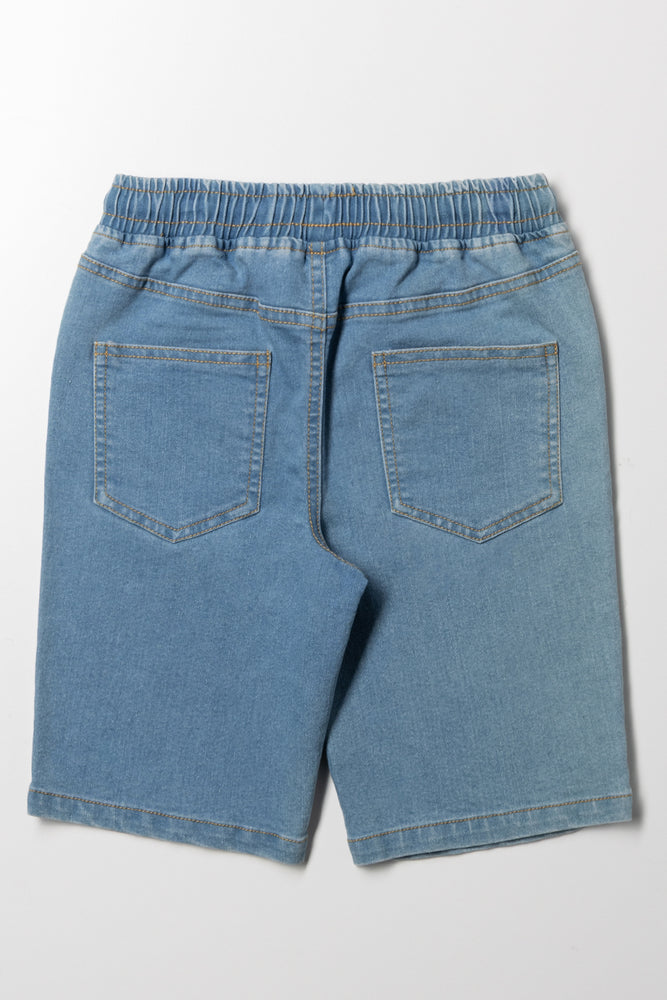 Denim Shorts Light Blue (2)