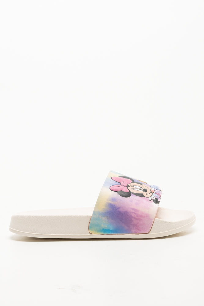 Minnie Mouse 2 Pack Sandals Cream And Purple