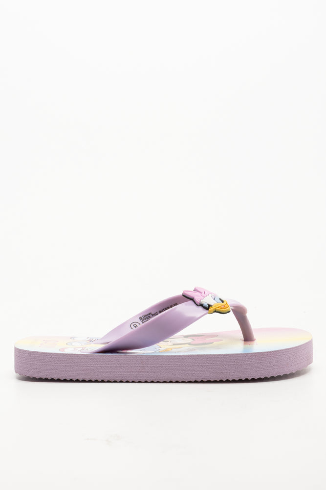 Minnie Mouse 2 Pack Sandals Cream And Purple (2)