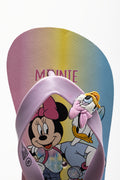 Minnie Mouse 2 Pack Sandals Cream And Purple (8)