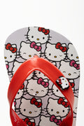 Hello Kitty Flip Flops Red (4)