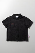 Hot Wheels Denim Shirt Black