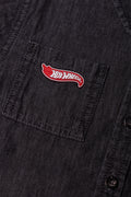 Hot Wheels Denim Shirt Black (1)
