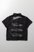 Hot Wheels Denim Shirt Black (2)