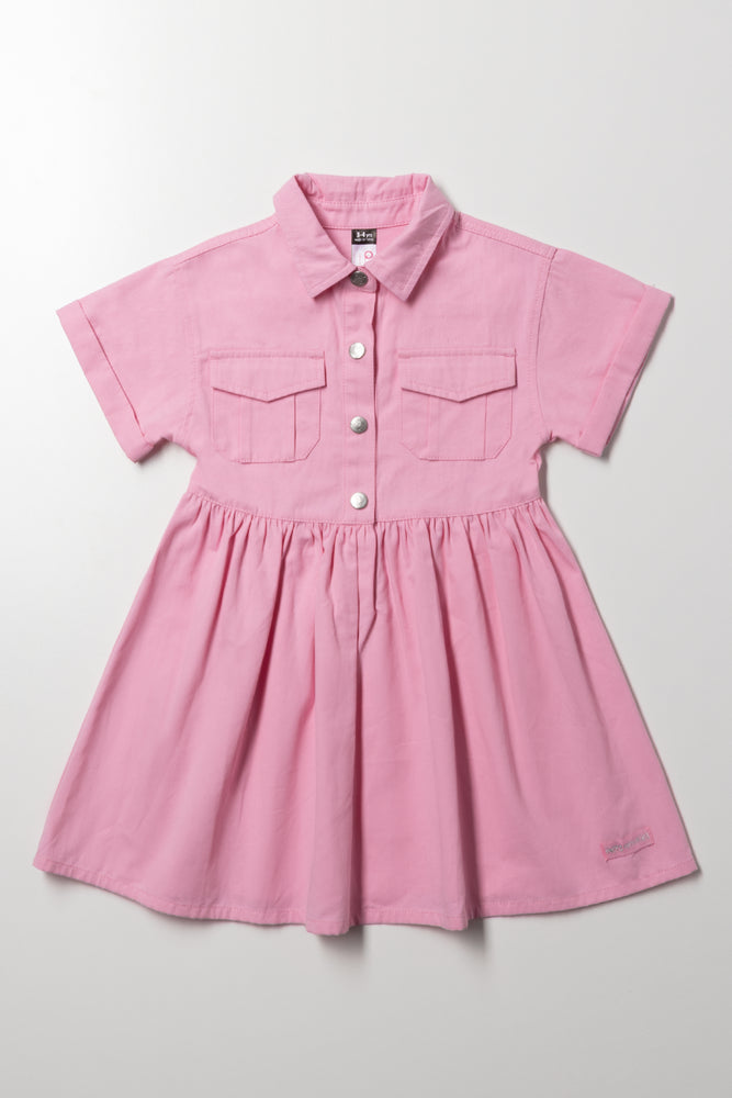 Utility Dress Pink