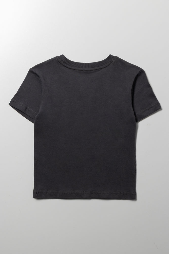 Batman T-Shirt Charcoal (2)