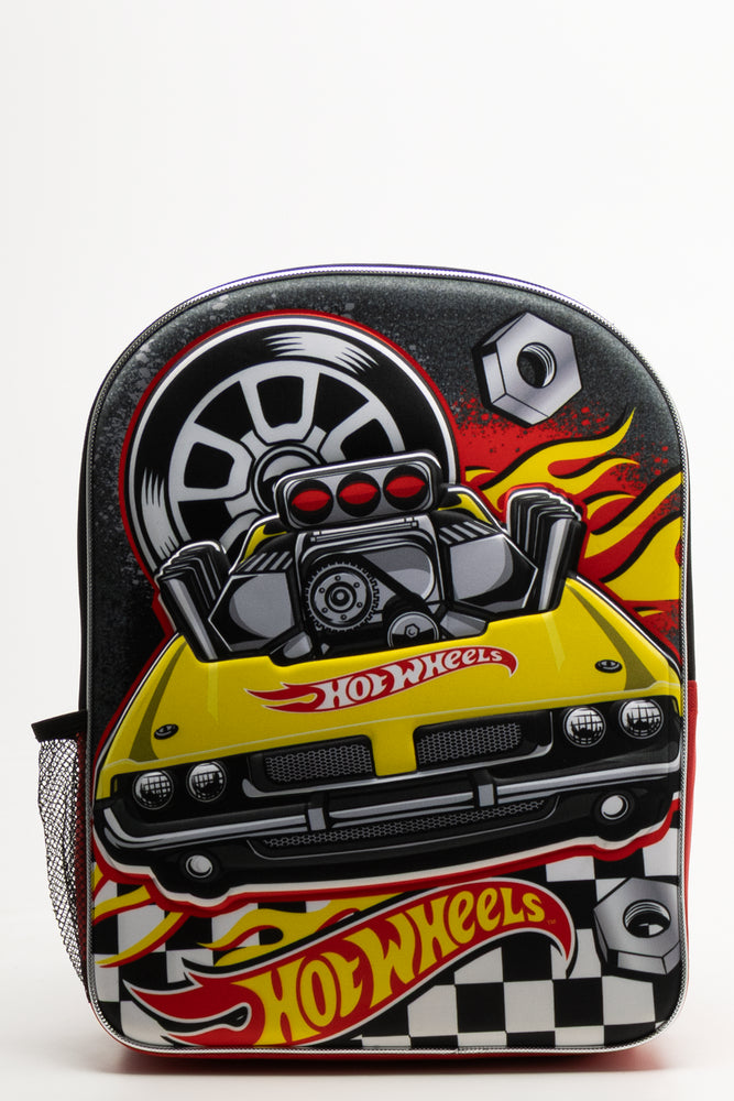 Hot Wheels Backpack Black