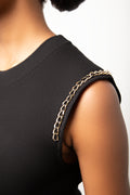 Sleeveless Vest Black (3)