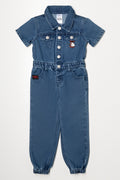 Minnie Mouse Denim Boilersuit Blue