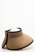 Roll Up Visor Natural And Black (1)