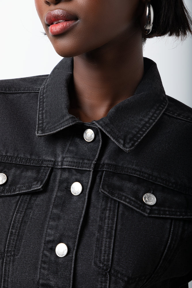 Denim Jacket Black (3)