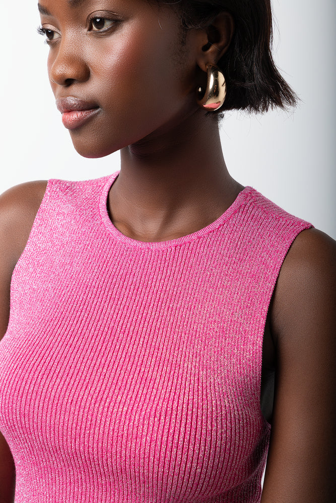 Sleeveless Vest Pink (3)