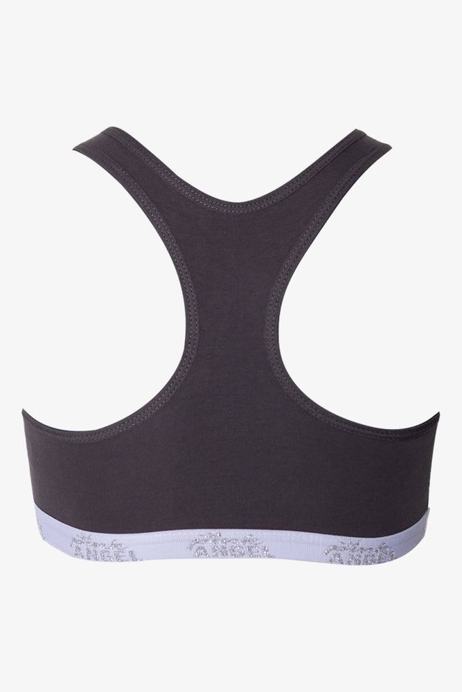 2 Pack Raceback Bra Dark Grey And Pink (3)