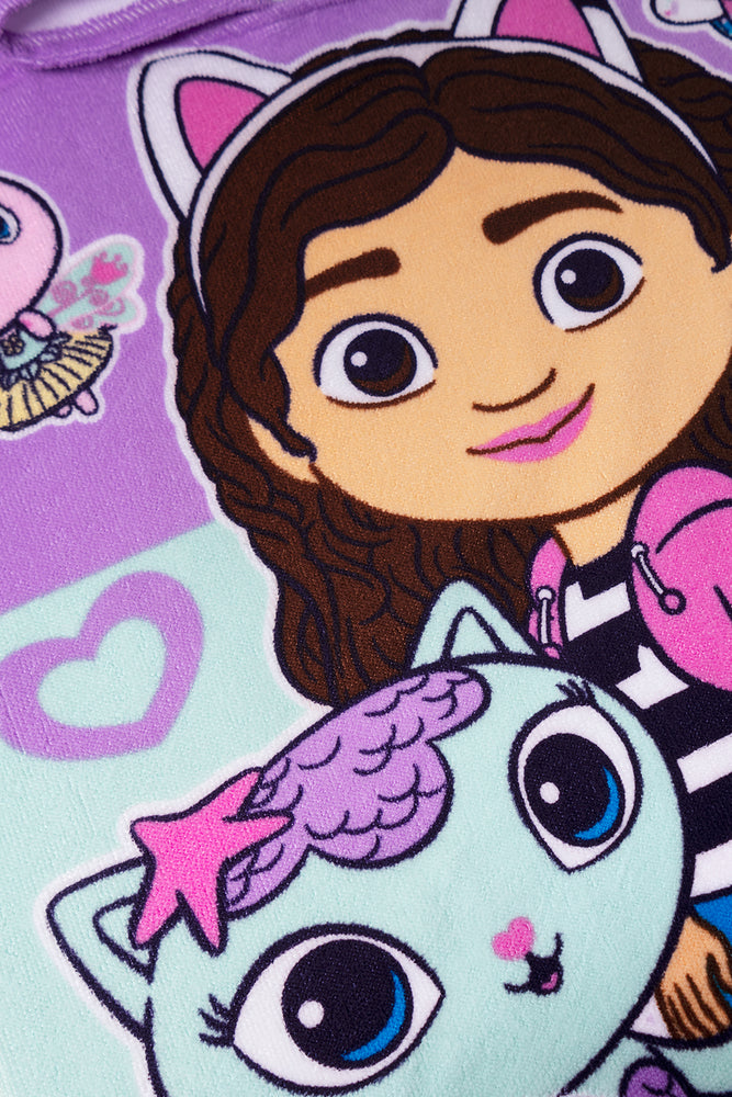 Gabby's Dollhouse Hooded Towel Multi