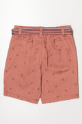 Belted Chino Shorts Pink (2)