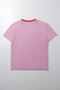 Ice Cream Short Sleeve T-Shirt Pink (2)