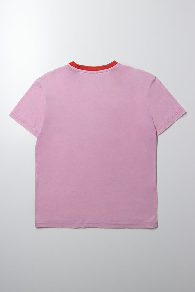 Ice Cream Short Sleeve T-Shirt Pink (2)