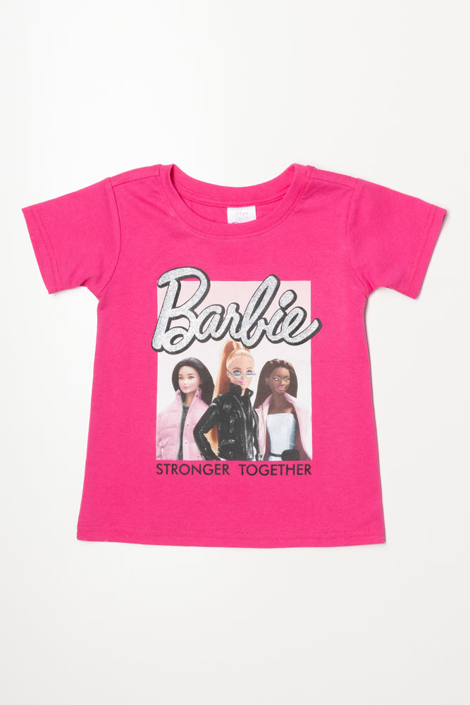 Barbie Short Sleeve T-Shirt Pink