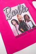 Barbie Short Sleeve T-Shirt Pink (1)