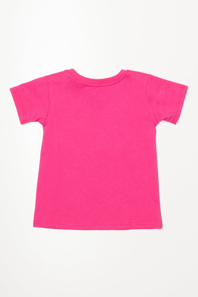 Barbie Short Sleeve T-Shirt Pink (2)