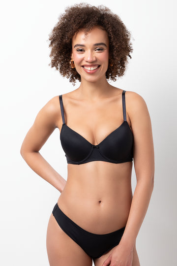 3 Pack Bikini Panties Black