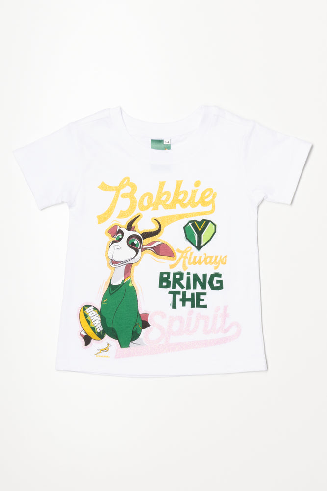 Bokkie Short Sleeve T-Shirt White