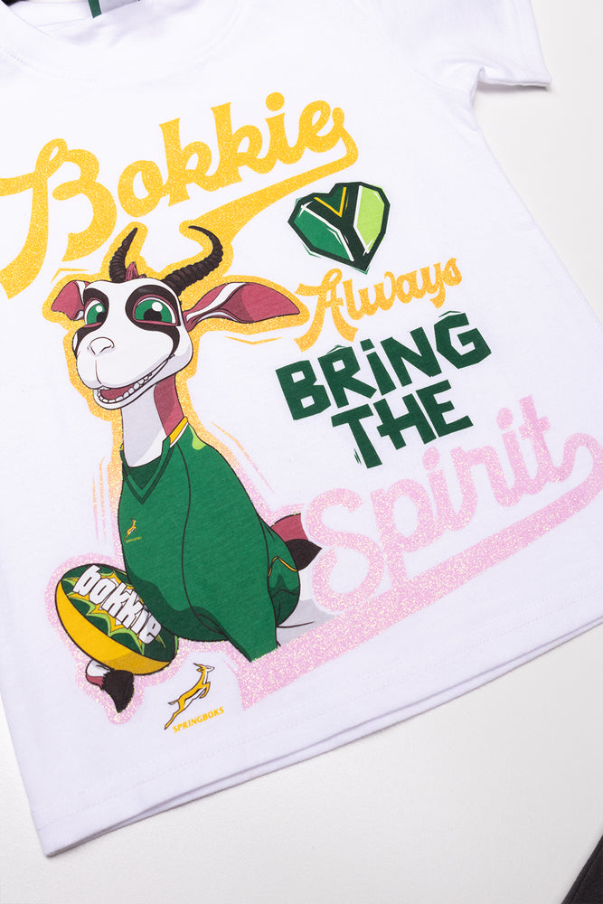 Bokkie Short Sleeve T-Shirt White