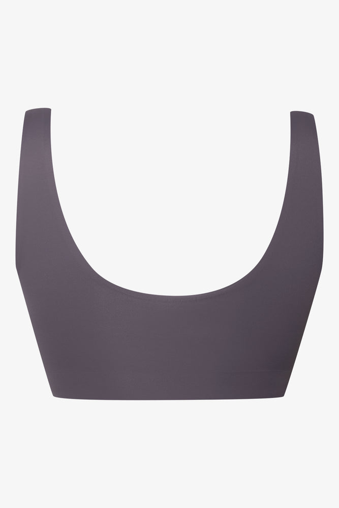 Bonded Crop Top Grey (2)