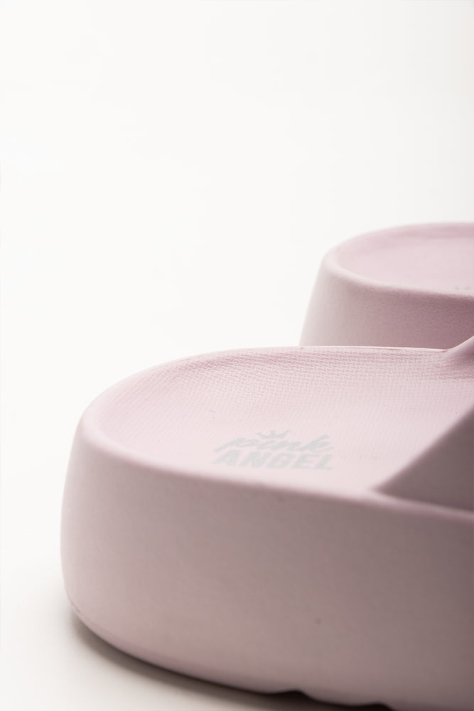 Double Buckle Slides Pink (3)