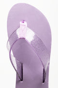 Platform Glitter Flip Flops Lilac (4)