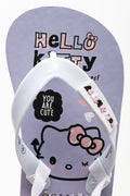 Hello Kitty Flip Flops Purple (4)