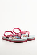 Minnie Mouse Flip Flops Blue